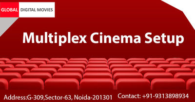 Global Digital Movies Presents Multiplex Cinema Setup to create a profitable customize solutions with his customers and also business partners. We offers a wide range of Multiplex, Cinema Hall Setup in India with the affordable prices. Know more Call +91-...