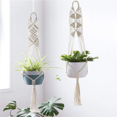 Macramé Cotton Hand Made Plant Holder $0