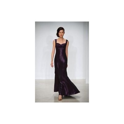 Simple A-line Straps Ruching Floor-length Taffeta Evening Dresses - Dressesular.com