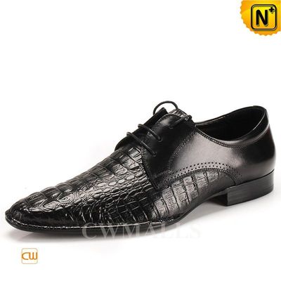 CWMALLS® Pointed Toe Leather Oxfords CW716223