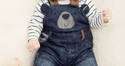 Newborn Clothing - Baby Clothes and Infantwear - Next Bear Denim Dungarees - EziBuy Australia