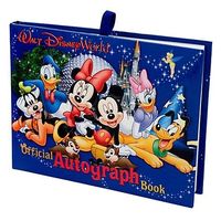 Official Walt Disney World Resort Autograph Book getting for leila for our trip to disney!