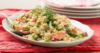 Quinoa Salmon Salad #myplate #protein
