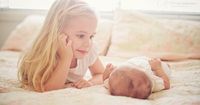 Posts similar to: newborn sibling photo - Juxtapost